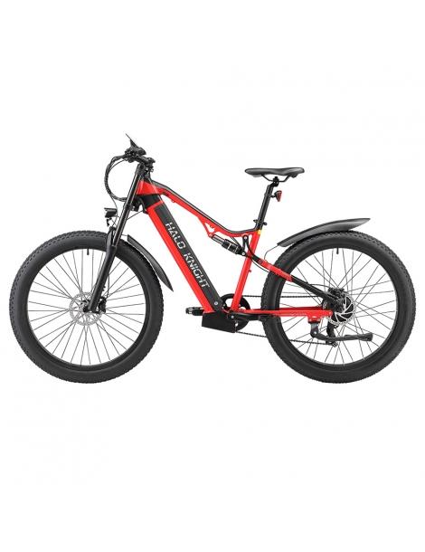 Halo Knight H03 MTB Bicicletta elettrica motore 1000W batteria 48V 19.2Ah pneumatico 27.5*3.0 pollici - Rosso In vendita