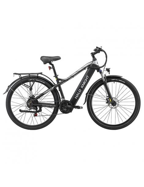 Halo Knight H02 Bicicletta elettrica motore brushless 750W batteria 48V 16Ah pneumatici 29*2.1 pollici - Nero Duty-free