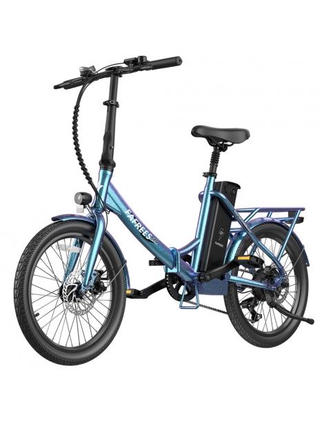 Fafrees F20 Lasting Bici Elettrica Pieghevole Motore 250W Batteria 36V 18.2Ah Pneumatici 20*1.95'' - Radiant Teal Italy