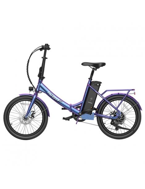 Fafrees F20 Lasting Bici Elettrica Pieghevole Motore 250W Batteria 36V 18.2Ah Pneumatici 20*1.95'' - Aurora Blue Nuovo