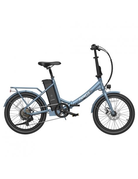 Fafrees F20 Lasting Bici Elettrica Pieghevole Motore 250W Batteria 36V 18.2Ah Pneumatici 20*1.95'' - Blu Haze Qualità
