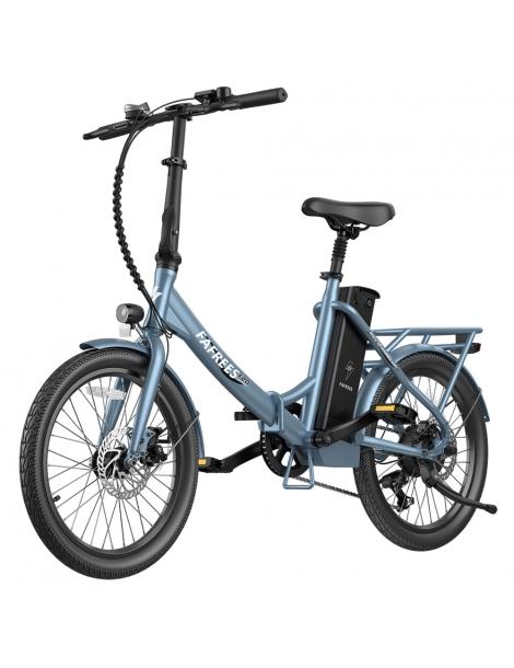 Fafrees F20 Lasting Bici Elettrica Pieghevole Motore 250W Batteria 36V 18.2Ah Pneumatici 20*1.95'' - Blu Haze Qualità