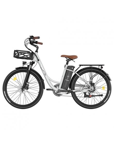 Fafrees F26 Lasting Bicicletta elettrica motore 250W batteria 36V 20.3Ah pneumatici 26*1.95'' - Grigio Qualità Garantita