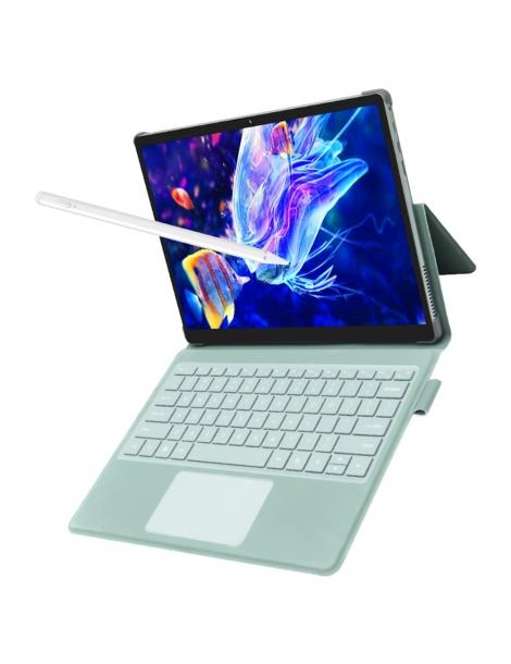 DERE T30 PRO 2-in-1 Laptop 13 pollici 2K IPS Touch Screen Tablet PC/Tastiera magica Penna stilo 16GB DDR4 512GB SSD - Verde Novità