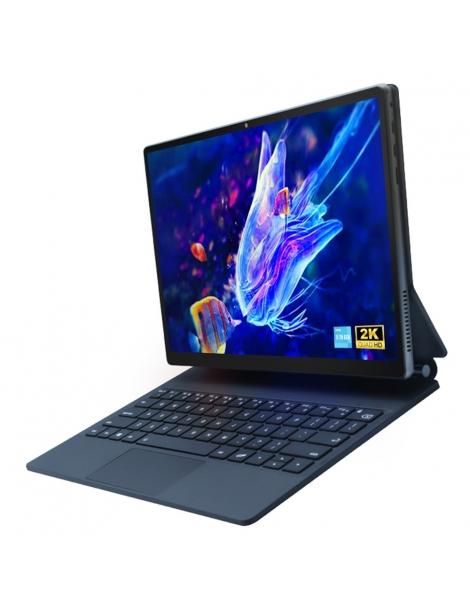 DERE T30 PRO 2-in-1 Laptop 13 pollici 2K IPS Touch Screen Tastiera Magica Penna Stilo 16GB DDR4 512GB SSD - Argento Presa