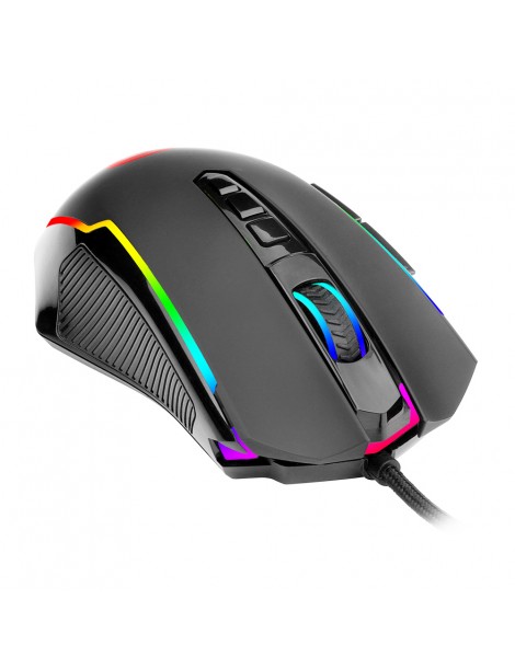 Redragon Mouse da gioco cablato M910-K RGB 8000 DPI 9 pulsanti programmabili con pulsante di fuoco rapido Sconto di tempo limitato