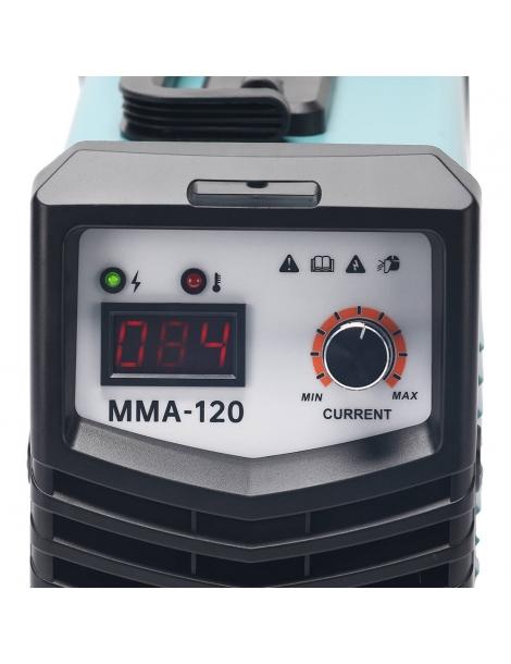 Mecpow MMA-120 Saldatrice a doppia tensione display a LED modalità di controllo IGBT funzione di avvio a caldo Grande vendita