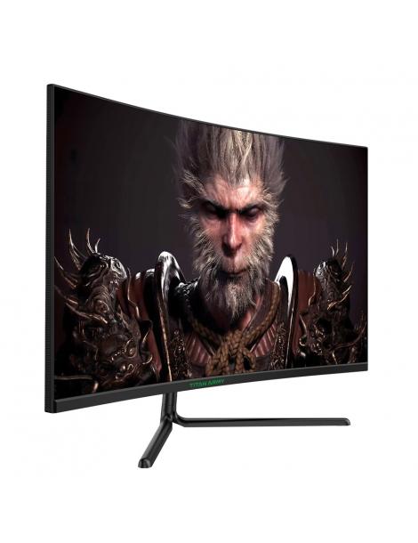 TITAN ARMY C32C1S Monitor da gioco da 31 5 pollici risoluzione 2K frequenza di aggiornamento 240 Hz curvatura 1500R Flash Sale