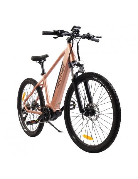 GOGOBEST GM26 Bicicletta elettrica da città motore mid-drive 36V 250W batteria 10Ah freno a disco idraulico - Oro Black Friday