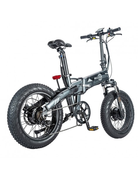 BEZIOR XF005 Bicicletta elettrica 36V Motore anteriore e posteriore 500W Smaltimento dello stoccaggio