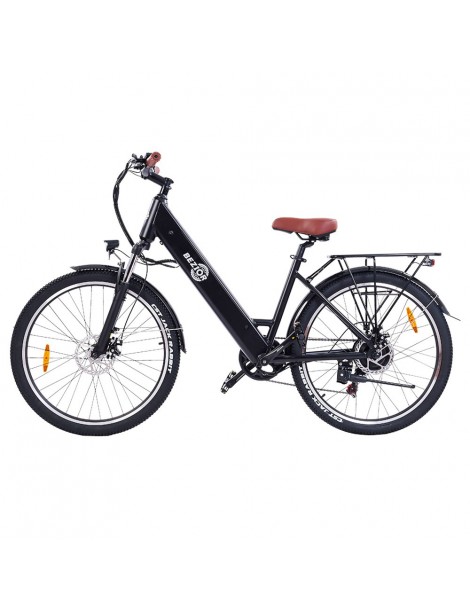 BEZIOR M3 26*2.1 Pollici CST Pneumatici Bici Elettrica Motore 48V 500W Batteria 10.4Ah Velocità Massima 32km/h - Nero Vendita calda