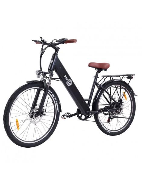 BEZIOR M3 26*2.1 Pollici CST Pneumatici Bici Elettrica Motore 48V 500W Batteria 10.4Ah Velocità Massima 32km/h - Nero Vendita calda