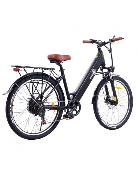 BEZIOR M3 26*2.1 Pollici CST Pneumatici Bici Elettrica Motore 48V 500W Batteria 10.4Ah Velocità Massima 32km/h - Nero Vendita calda