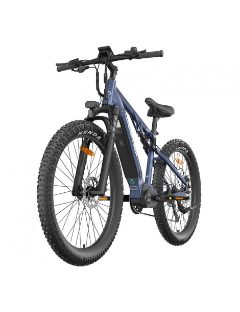 GOGOBEST GM27 Bicicletta elettrica 48V 350W Motore centrale Freno a disco idraulico - Blu Latest fashion