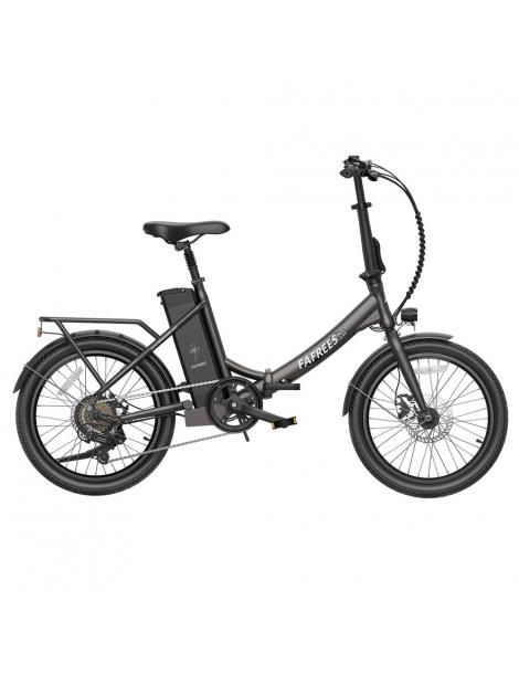 Fafrees F20 Lasting Bici Elettrica Pieghevole Motore 250W Batteria 36V 18.2Ah Pneumatici 20*1.95'' - Nero Offerte stagionali