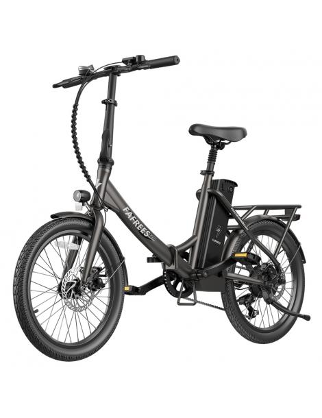Fafrees F20 Lasting Bici Elettrica Pieghevole Motore 250W Batteria 36V 18.2Ah Pneumatici 20*1.95'' - Nero Offerte stagionali