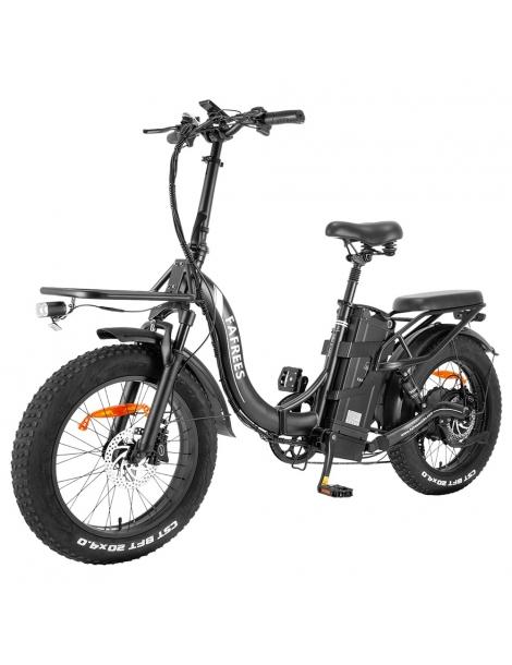 Fafrees F20 X-Max 20*4.0 pollici Fat Tire Bicicletta elettrica pieghevole motore 750W batteria 30Ah - Nero Offerte speciali