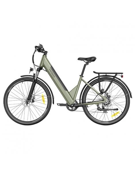 FAFREES F28 Pro Bicicletta elettrica da città Step-Through -Verde Enormi risparmi