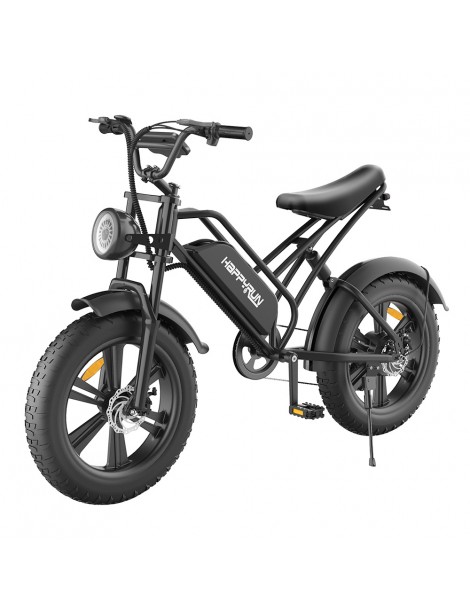 HAPPYRUN HR-G50 Bicicletta elettrica retrò 18Ah Batteria 750W Motore Ultimi tre giorni