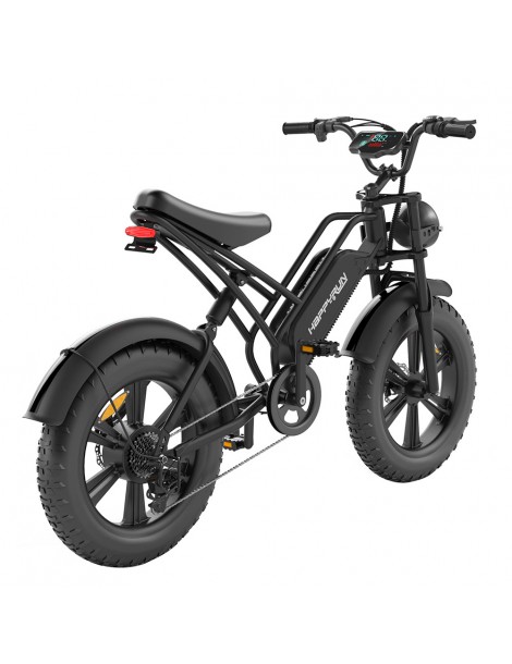 HAPPYRUN HR-G50 Bicicletta elettrica retrò 18Ah Batteria 750W Motore Ultimi tre giorni