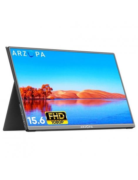 ARZOPA 15 6" Monitor portatile 1920*1080 frequenza di aggiornamento 60Hz Solo un giorno rimasto