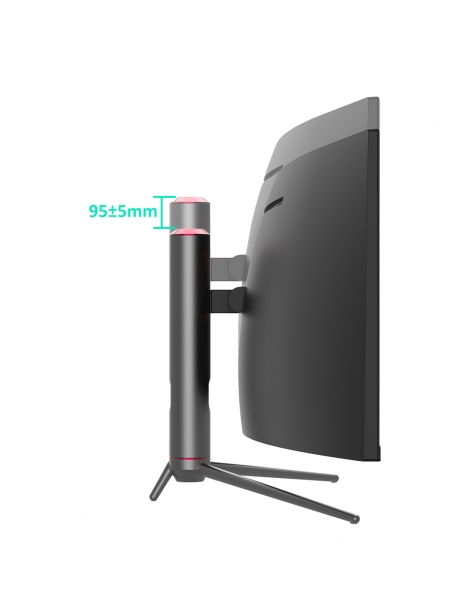 TITAN ARMY C49SHC Monitor da gioco 32:9 49 pollici DFHD 3840×1080 a schermo maggiorato pannello CSOT HVA curvo 1500R Promozione