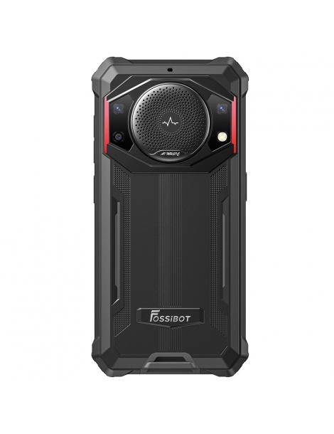 FOSSiBOT F101P Smartphone robusto 4GB 64GB tripla fotocamera AI altoparlante 123dB MediaTek Helio P22 Octa-Core - Rosso Consegna Veloce