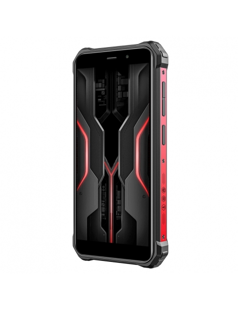 FOSSiBOT F101P Smartphone robusto 4GB 64GB tripla fotocamera AI altoparlante 123dB MediaTek Helio P22 Octa-Core - Rosso Consegna Veloce