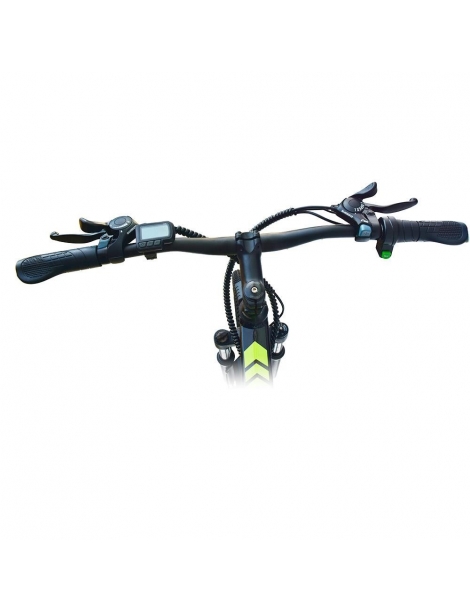 DEEPOWER K26 Bicicletta elettrica pieghevole pneumatici da 26 pollici motore da 48V 500W batteria da 12 8Ah Presa