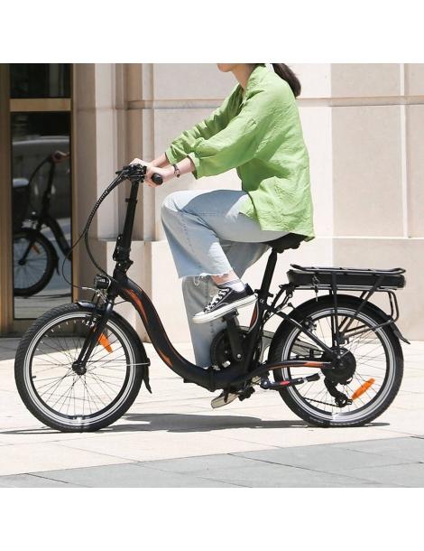 FAFREES 20F054 Bicicletta elettrica pieghevole- Batteria agli ioni di litio 36V 10AH e motore 250W Outlet