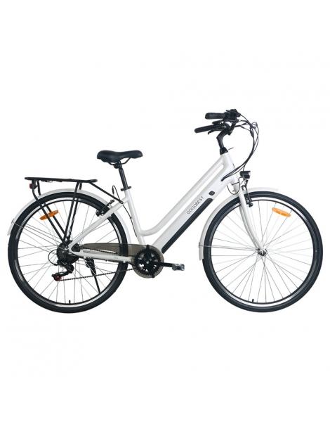 GOGOBEST GM28 Bicicletta elettrica 36V 350W Motore Batteria 10.4Ah-Bianco