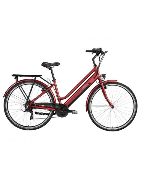 GOGOBEST GM28 Bicicletta elettrica 36V 350W Motore Batteria 10.4Ah-Rosso