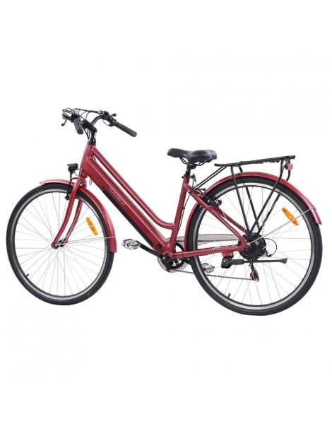 GOGOBEST GM28 Bicicletta elettrica 36V 350W Motore Batteria 10.4Ah-Rosso Negozio