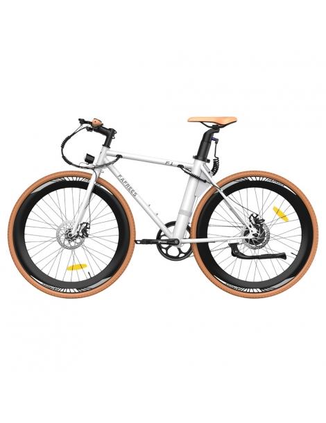 Fafrees F1 Bicicletta elettrica da città motore 250W 36V 10AH pneumatici CST 700C*38C 25km/h 40N.M 90km - Arancione bianco Spedizione gratuita