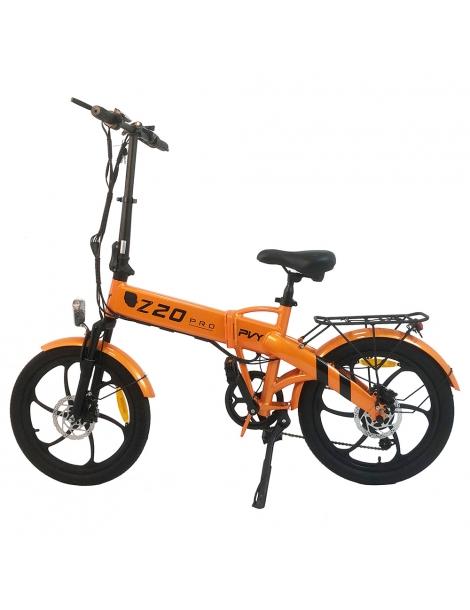 PVY Z20 Pro Bicicletta elettrica pieghevole motore al mozzo da 250W batteria da 36V 10.4Ah pneumatico da 20" - Arancione