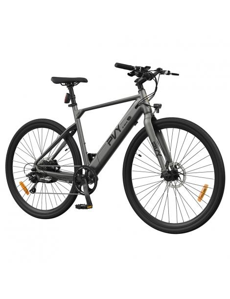 PVY P30 Bicicletta elettrica motore 500W batteria 36V 13.5Ah pneumatico 27.5*2.1” 32km/h 100km impermeabile IP66 - Grigio Grande vendita