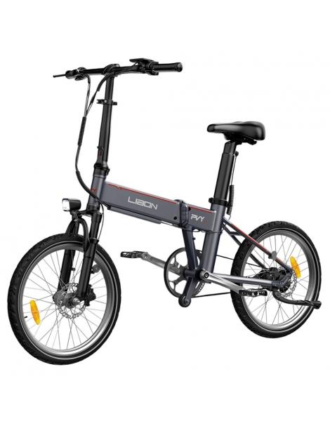 PVY LIBON Bicicletta elettrica pieghevole da città motore 500W 36V 20.4Ah pneumatici 20*2.5” 25km/h 260km - Grigio Shopping online