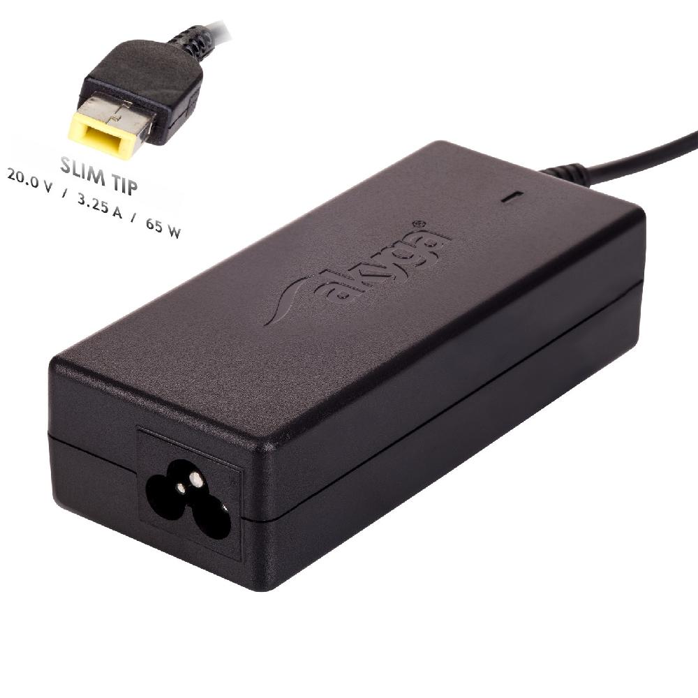 Akyga AK-ND-24 adattatore e invertitore Interno 65 W Nero Negozio