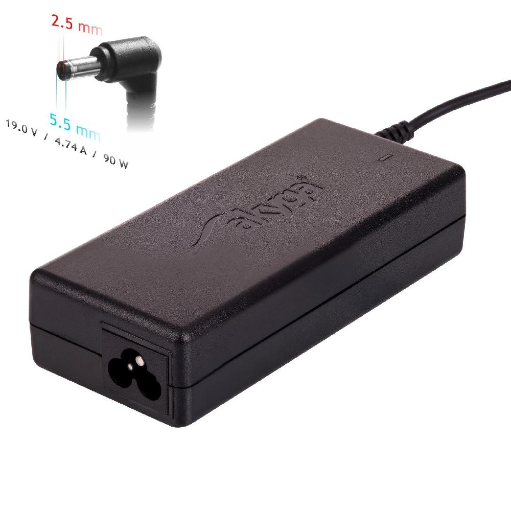Akyga AK-ND-10 adattatore e invertitore Interno 90 W Nero In Saldo