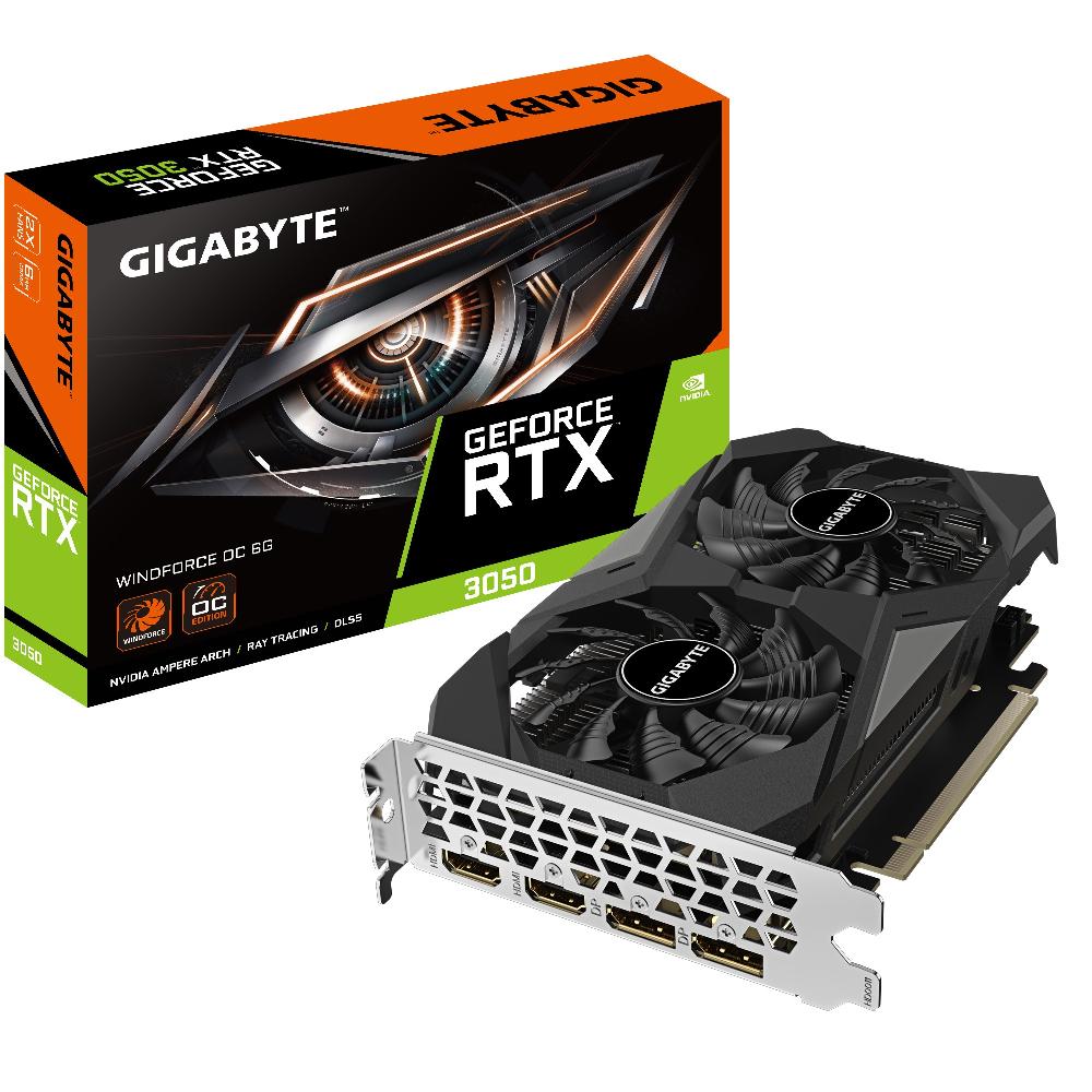 Gigabyte GeForce RTX 3050 WINDFORCE OC 6G NVIDIA 6 GB GDDR6 Sottocosto