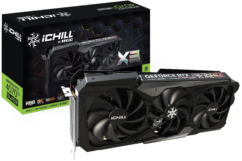Inno3D iChill GEFORCE RTX 4070 Ti SUPER X3 NVIDIA 16 GB GDDR6X Sconto
