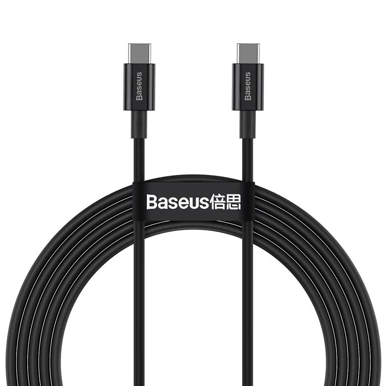 Baseus Superior cavo USB 1 m USB 2.0 USB C Nero Offerta natalizia