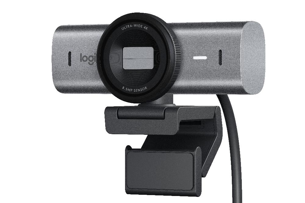 Logitech MX Brio 705 for Business webcam 8 5 MP 4096 x 2160 Pixel USB 3.2 Gen 1 (3.1 Gen 1) Alluminio Nero Limitato a 3 giorni