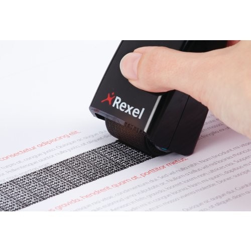 Rexel Rullo di protezione dati - Nero Soddisfazione Garantita