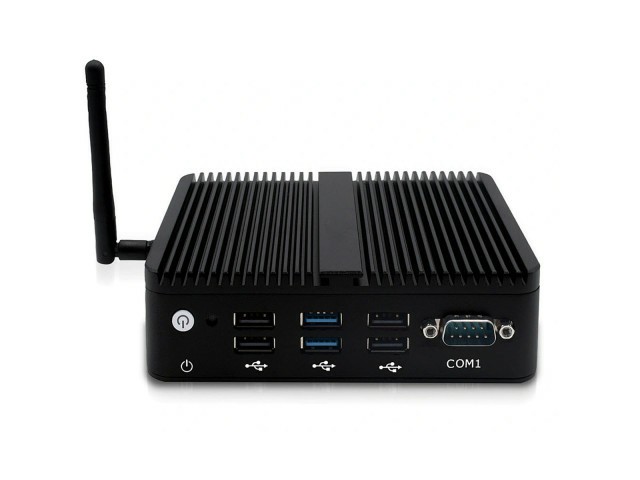 YASHI NY4406 PC/stazione di lavoro Intel Celeron J J4125 8 GB DDR4-SDRAM 256 SSD FreeDOS Mini PC Nero