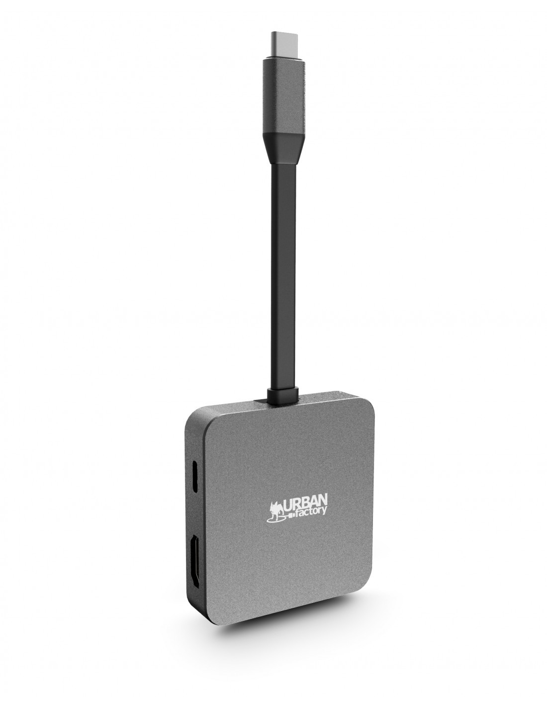 Urban Factory HUBEE LIGHT USB 3.2 Gen 1 (3.1 1) Type-C Grigio