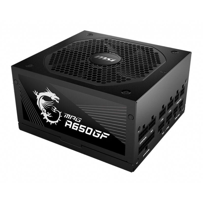 MSI MPG A650GF alimentatore per computer 650 W 24-pin ATX Nero