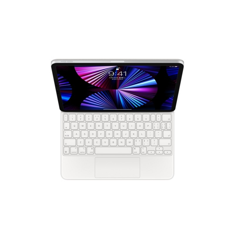 APPLE MAGIC KEYBOARD FOR IPAD PRO 11-INCH (3RD GEN) AND IPAD AIR (4TH GEN) - CHINESE (PINYIN) - WHITE - (MIN. 10PZ)