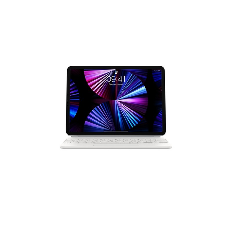 APPLE MAGIC KEYBOARD FOR IPAD PRO 11-INCH (3RD GEN) AND IPAD AIR (4TH GEN) - GERMAN - WHITE - (MIN. 10PZ) Presa