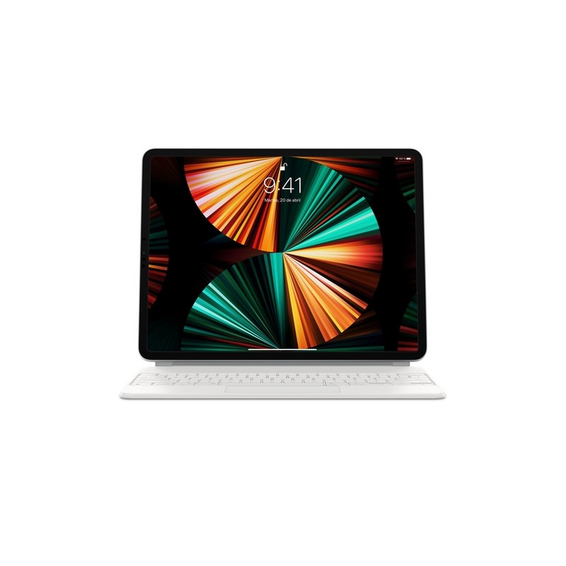 APPLE MAGIC KEYBOARD FOR IPAD PRO 12.9-INCH (5TH GEN) - SPANISH - WHITE - (MIN. 5PZ) Vendita